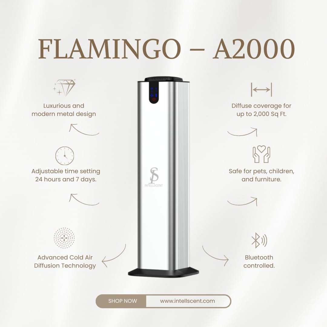 Flamingo – A2000 Commercial / HOME diffuser up to 2000 SQFT